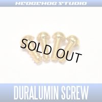 【SHIMANO】 Duralumin Screw Set 5-6-6-6 【CURADO】 GOLD