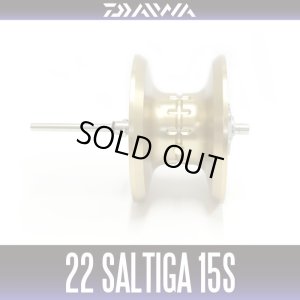 Photo1: [DAIWA Genuine] 22 SALTIGA [15S] Spare Spool [Gold]