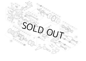 Photo1: [SHIMANO] Genuine Spare Parts for 13 Stephano 200XG/201XG 200XG Product code: 031549 **Back-order (Shipping in 3-4 weeks after receiving order)