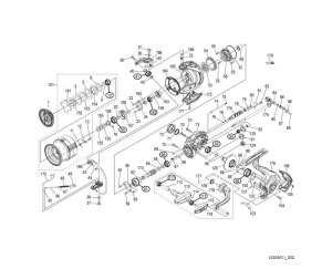 Photo1: [SHIMANO] Genuine Spare Parts for 23 Vanquish 3000MHG Product Code: 045331 **Back-order (Shipping in 3-4 weeks after receiving order)