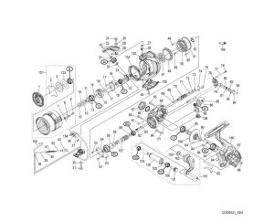 Photo1: [SHIMANO] Genuine Spare Parts for 23 Vanquish 1000SSSPG Product Code: 045225 **Back-order (Shipping in 3-4 weeks after receiving order)