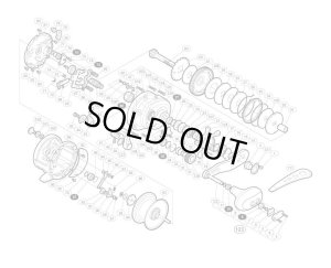 Photo1: [SHIMANO] Genuine Spare Parts for 11-16 OCEA JIGGER 11 2000NR-PG Product code: 027634 **Back-order (Shipping in 3-4 weeks after receiving order)