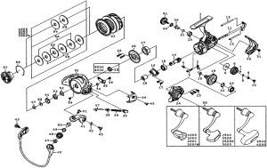 Photo1: [DAIWA] Genuine Spare Parts for 15 REVROS 1003 Product code: 00057370 **Back-order (Shipping in 3-4 weeks after receiving order)