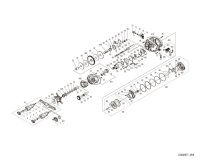 [SHIMANO] Genuine Spare Parts for 24 Metanium DC 71HG Product code: 046635 **Back-order (Shipping in 3-4 weeks after receiving order)