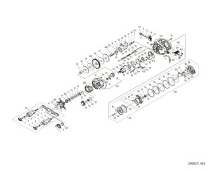 Photo1: [SHIMANO] Genuine Spare Parts for 24 Metanium DC 71 Product code: 046611 **Back-order (Shipping in 3-4 weeks after receiving order)