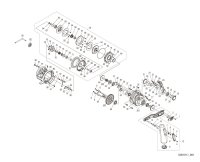 [SHIMANO] Genuine Spare Parts for 24 OCEA JIGGER LD 2500MG RIGHT Product code: 046581 **Back-order (Shipping in 3-4 weeks after receiving order)