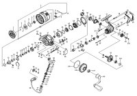 [DAIWA] Genuine Spare Parts for 23 AIRITY ST SF2000SS-H Product code: 00061243 **Back-order (Shipping in 3-4 weeks after receiving order)