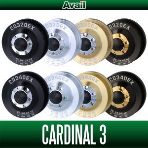 Photo1: [Avail] ABU Aluminum Spool for ABU Cardinal 3 Series [CD320EX, CD340EX]