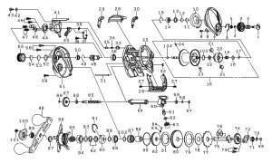 Photo1: [DAIWA] Genuine Spare Parts for 23 SALTIST PE TW 100 PE SPECIAL 100XHL Product code: 00631035 **Back-order (Shipping in 3-4 weeks after receiving order)