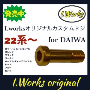 Photo2: [I.Works] Custom Screw for Line Roller (for DAIWA 22 - series) *SPLN