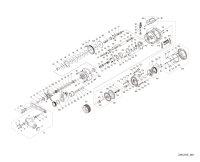 [SHIMANO] Genuine Spare Parts for 24 OCEA CONQUEST CT 301HG LEFT Product code: 046727 **Back-order (Shipping in 3-4 weeks after receiving order)