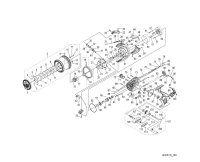 [SHIMANO] Genuine Spare Parts for 23 POWER AERO TD Standard specification Product Code: 046086 **Back-order (Shipping in 3-4 weeks after receiving order)