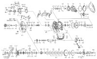 [DAIWA] Genuine Spare Parts for 17 STEEZ SV TW 1012SV-XHL Product code: 00613357 **Back-order (Shipping in 3-4 weeks after receiving order)