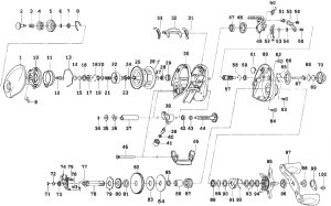 Photo1: [DAIWA] Genuine Spare Parts for 14 STEEZ LTD SV TN 103H-TN Product code: 00614058 **Back-order (Shipping in 3-4 weeks after receiving order)