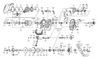 [DAIWA] Genuine Spare Parts for 20 ZILLION 10 SV TW 10.0R Product code: 00630071 **Back-order (Shipping in 3-4 weeks after receiving order)