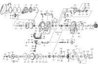 [DAIWA] Genuine Spare Parts for 18 ZILLION TW HD 1520-CC Product code: 00613518 **Back-order (Shipping in 3-4 weeks after receiving order)