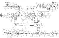 [DAIWA] Genuine Spare Parts for 18 ZILLION TW HD 1520L-CC Product code: 00613519 **Back-order (Shipping in 3-4 weeks after receiving order)