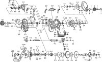 [DAIWA] Genuine Spare Parts for 15 ZILLION TW/TWS (JAPAN MODEL) 1516XXHL Product code: 00613457 **Back-order (Shipping in 3-4 weeks after receiving order)