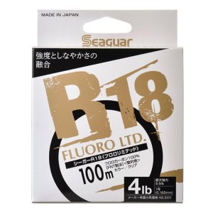 Photo1: [KUREHA] Seaguar R18 FLUORO LTD. 80m/100m KU-42