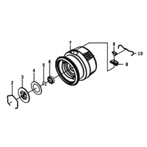 Photo1: [DAIWA Genuine] 23 AIRITY (SF, ST SF, ST LT) Spare Spool **Back-order (Shipping in 3-4 weeks after receiving order)