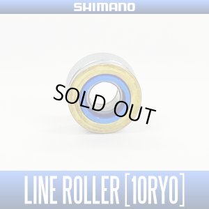 Photo1: [SHIMANO Genuine] Line Roller for 17 SUSTAIN,  18 EXSENCE CI4+, 18 CARDIFF CI4+ (C3000MHG) [10RY0] (1 piece) *SPLN