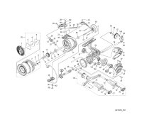 [SHIMANO] Genuine Spare Parts for 23 SEDONA 2500SDH Product Code: 046499 **Back-order (Shipping in 3-4 weeks after receiving order)