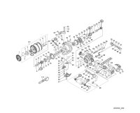 [SHIMANO] Genuine Spare Parts for 23 CARDIFF XR C2000SHG Product Code: 046567 **Back-order (Shipping in 3-4 weeks after receiving order)