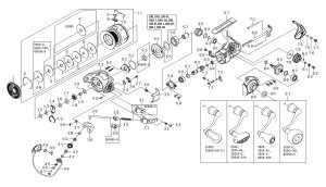 Photo1: [DAIWA] Genuine Spare Parts for 23 LEXA LT3000S-CXH Product code: 00061145 **Back-order (Shipping in 3-4 weeks after receiving order)