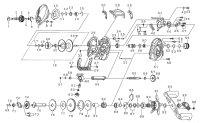 [DAIWA] Genuine Spare Parts for 20 TATULA SV TW 103XH Product code: 00630091 **Back-order (Shipping in 3-4 weeks after receiving order)