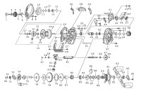 [DAIWA] Genuine Spare Parts for 19 TATULA TW 100XH Product code: 00630039 **Back-order (Shipping in 3-4 weeks after receiving order)