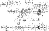 [DAIWA] Genuine Spare Parts for 17 TATULA SV TW 6.3R Product code: 00613674 **Back-order (Shipping in 3-4 weeks after receiving order)