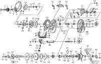 [DAIWA] Genuine Spare Parts for 15 TATULA HLC 7.3R-TW Product code: 00613494 **Back-order (Shipping in 3-4 weeks after receiving order)