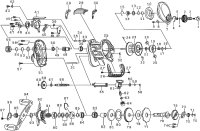 [DAIWA] Genuine Spare Parts for 14 TATULA 103 series 103HL-TW Product code: 00613481 **Back-order (Shipping in 3-4 weeks after receiving order)