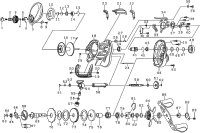 [DAIWA] Genuine Spare Parts for 14 TATULA HD CUSTOM 150 series JAPAN MODEL 150H-TW Product code: 00613490 **Back-order (Shipping in 3-4 weeks after receiving order)