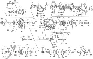 Photo1: [DAIWA] Genuine Spare Parts for 13 T3 MX 1016XHL-TW Product code: 00613435 **Back-order (Shipping in 3-4 weeks after receiving order)