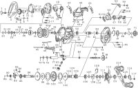 [DAIWA] Genuine Spare Parts for 12 T3 AIR 6.8R-TW Product code: 00613422 **Back-order (Shipping in 3-4 weeks after receiving order)