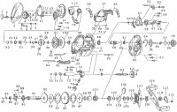 [DAIWA] Genuine Spare Parts for 13 T3 MX 1016XH-TW Product code: 00613434 **Back-order (Shipping in 3-4 weeks after receiving order)