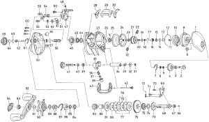 Photo1: [DAIWA] Genuine Spare Parts for 00 TD-Z 103ML Product code: 00613976 **Back-order (Shipping in 3-4 weeks after receiving order)