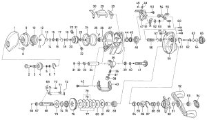 Photo1: [DAIWA] Genuine Spare Parts for 00 TD-Z 103H Type R Product code: 00613961 **Back-order (Shipping in 3-4 weeks after receiving order)