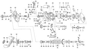 Photo1: [DAIWA] Genuine Spare Parts for 00 TD-Z HL 103HL Type R Product code: 00613962 **Back-order (Shipping in 3-4 weeks after receiving order)