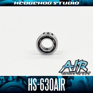 Photo1: HS-630AIR Inner Diameter 3mm x Outer Diameter 6mm x Thickness 2.5mm [AIR Ceramic Bearing]