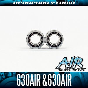 Photo1: [DAIWA] "Kattobi" Spool Bearing Kit - AIR - [630AIR & 630AIR] [AIR Ceramic Bearings] for 20 ALPHAS AIR TW, 18 ALPHAS AIR STR CUSTOM, 16 ALPHAS AIR, 22 SC AIR TW STREAM CUSTOM, 23 SS AIR TW, 21 GEKKABIJIN AIR TW PE SPECIAL