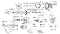 [DAIWA] Genuine Spare Parts for 22 SALTIGA 15 15HL-SJ Product code: 00631527 **Back-order (Shipping in 3-4 weeks after receiving order)