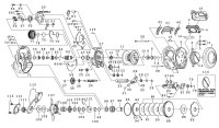 [DAIWA] Genuine Spare Parts for 21 SALTIGA IC 300HL-SJ Product code: 00631507 **Back-order (Shipping in 3-4 weeks after receiving order)
