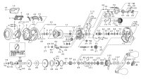 [DAIWA] Genuine Spare Parts for 21 SALTIGA IC 100P-DH Product code: 00631500 **Back-order (Shipping in 3-4 weeks after receiving order)