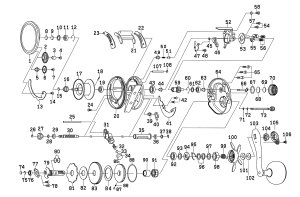 Photo1: [DAIWA] Genuine Spare Parts for 21 BASARA 150 Product code: 00621046 **Back-order (Shipping in 3-4 weeks after receiving order)