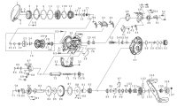 [DAIWA] Genuine Spare Parts for 25 ALPHAS BF TW 8.5R Product code: 00630270 **Back-order (Shipping in 3-4 weeks after receiving order)