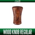 [Avail] Wood Flat Knob Regular Padouk ("Karin") H1 (1 piece)