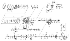 Photo1: [DAIWA] Genuine Spare Parts for 25 STEEZ LIMITED CT SV TW 70XH Product code: 00630326 **Back-order (Shipping in 3-4 weeks after receiving order)