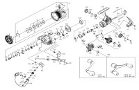 [DAIWA] Genuine Spare Parts for 24 EMERALDAS X LT2500 Product code: 00060105 **Back-order (Shipping in 3-4 weeks after receiving order)